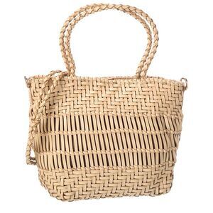 Rafé Kaya Leather Tote, Beige